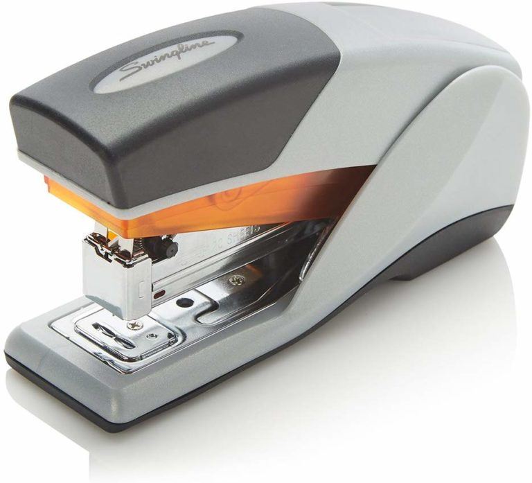 Swingline Compact LightTouch کاهش یافته است فشار تلاش (پرتقال / خاکستری)