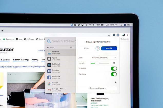 مدیر کلمه عبور 1Password