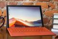 A Surface Pro 7 با کیبورد