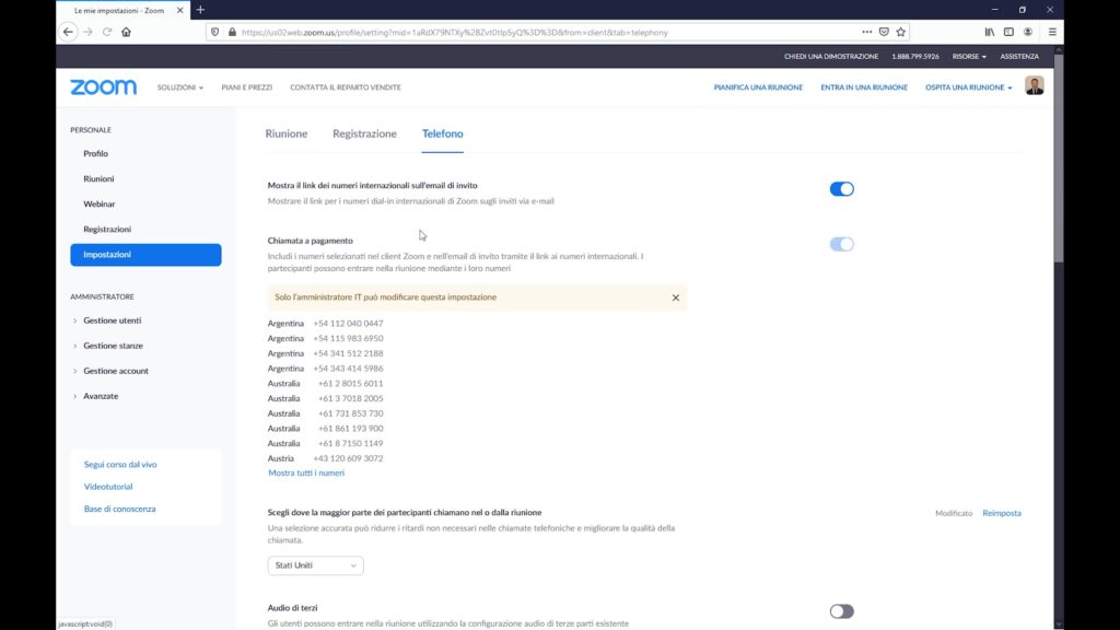  با بزرگنمایی 1 تماس از طریق تلفن ثابت یا تلفن همراه به بزرگنمایی بپیوندید 