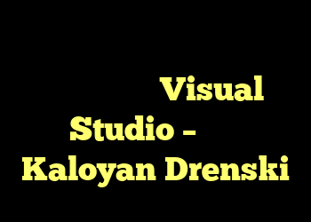 نحوه افزودن زیر خط به قسمتهای خصوصی خود در Visual Studio – وبلاگ Kaloyan Drenski